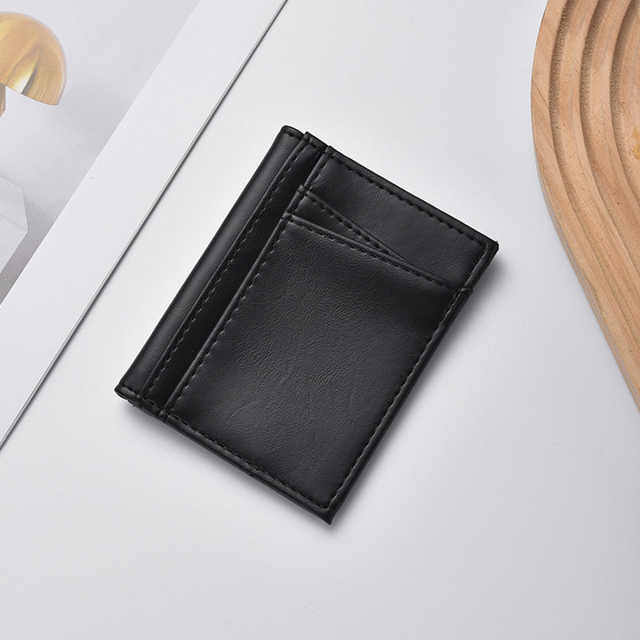 Premium Leather Slim Card Holder Bowlift