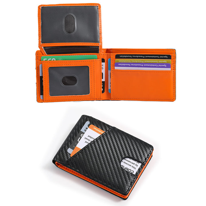 RFID Blocking Leather Wallet Bowlift