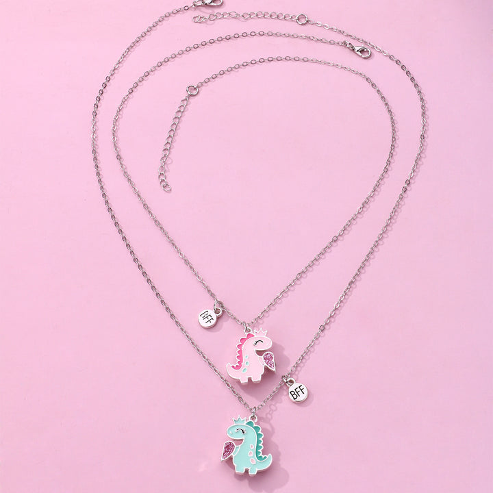 Friendship Dinosaur Necklace Bowlift