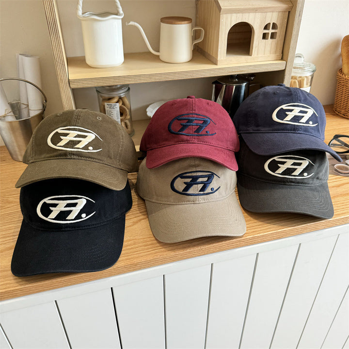 Men's Classic Embroidered Adjustable Baseball Cap Bowlift
