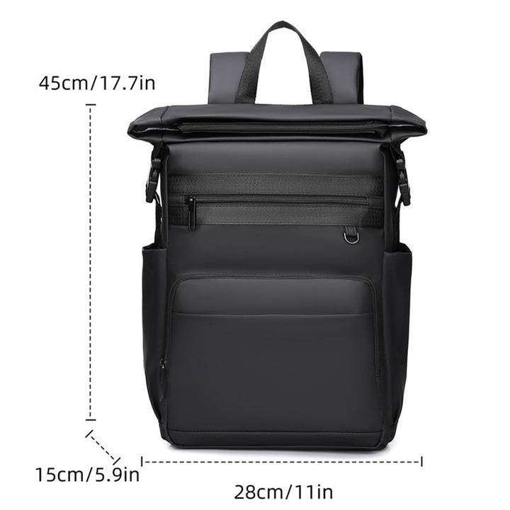 Roll-Top Waterproof Laptop Rucksack Bowlift