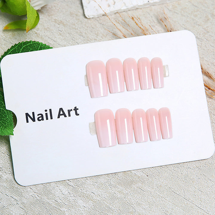 Elegant extension nails with ombre effect Bowlift