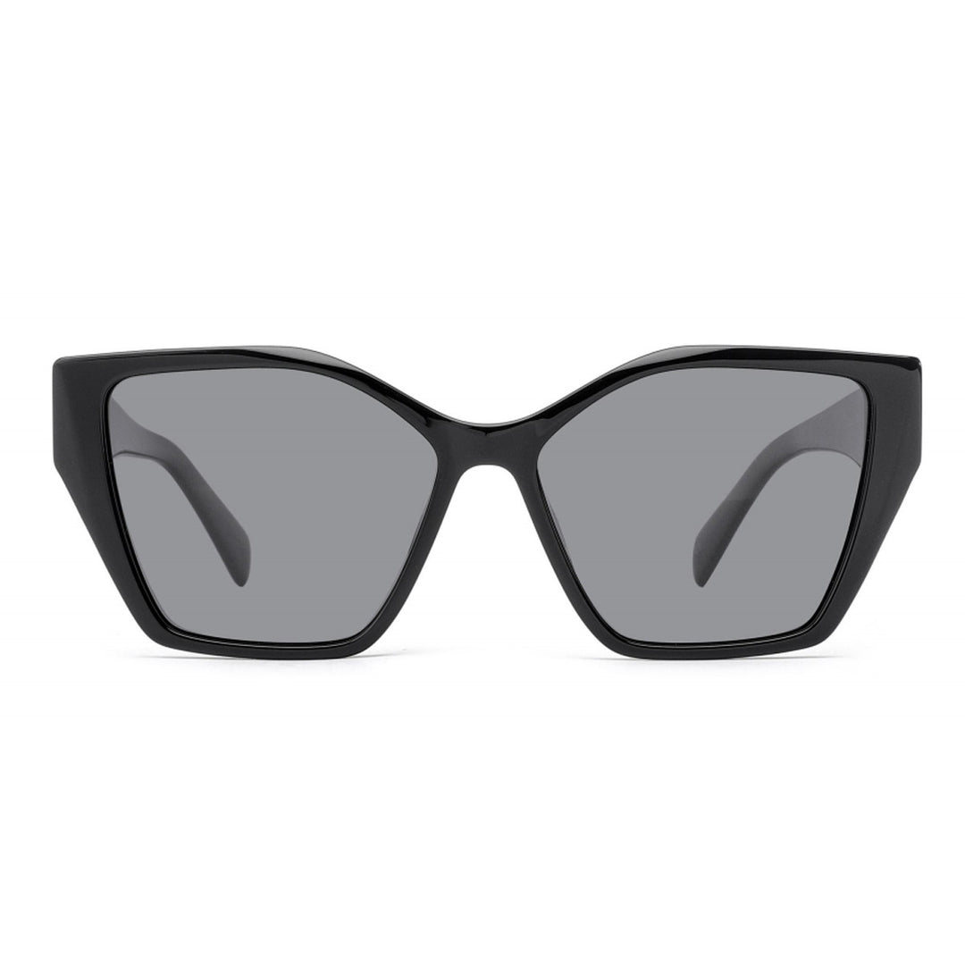 Women's sunglasses in a modern, asymmetric design with polarized lenses Bowlift