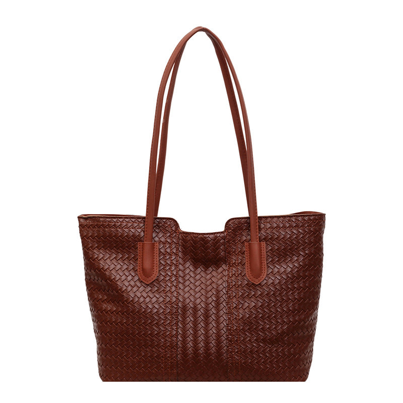 WoWoven Leather Tote Bag Bowlift