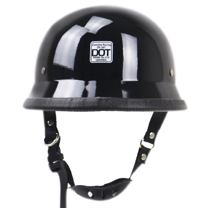 Classic Cruiser Motorcycle Safety Helmet Bowlift