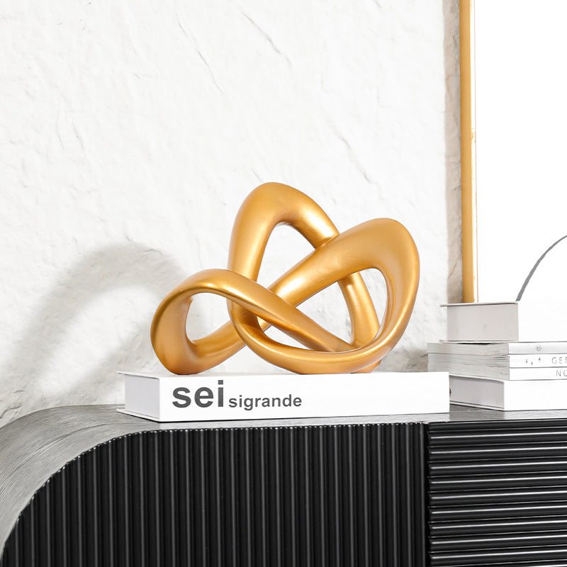 Modern Sculptural Decorative Knot Sculpture