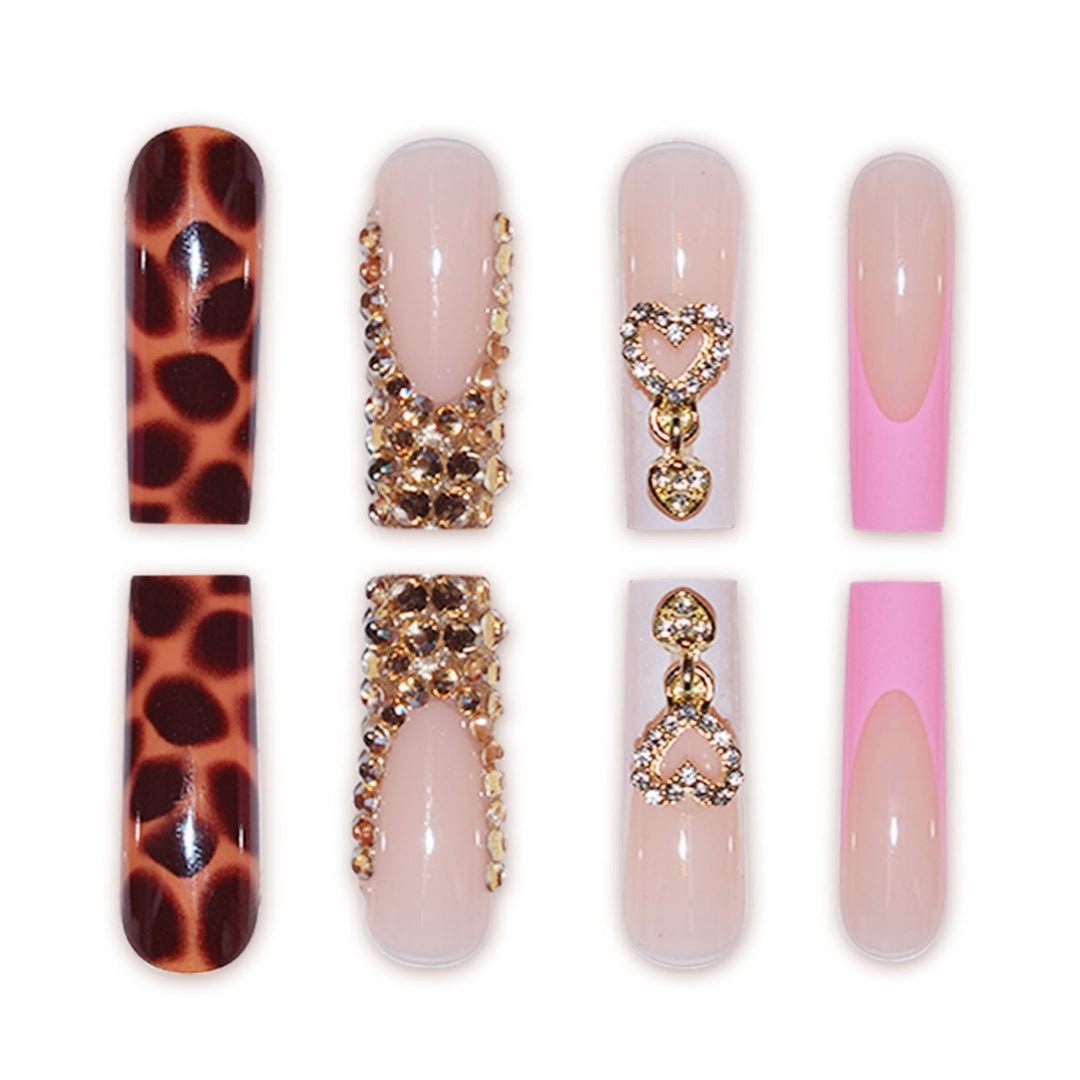 Luxurious Designer Press-On Nail Extensions Bowlift