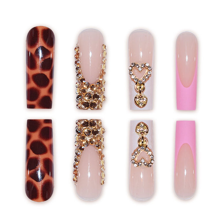 Luxurious Designer Press-On Nail Extensions Bowlift