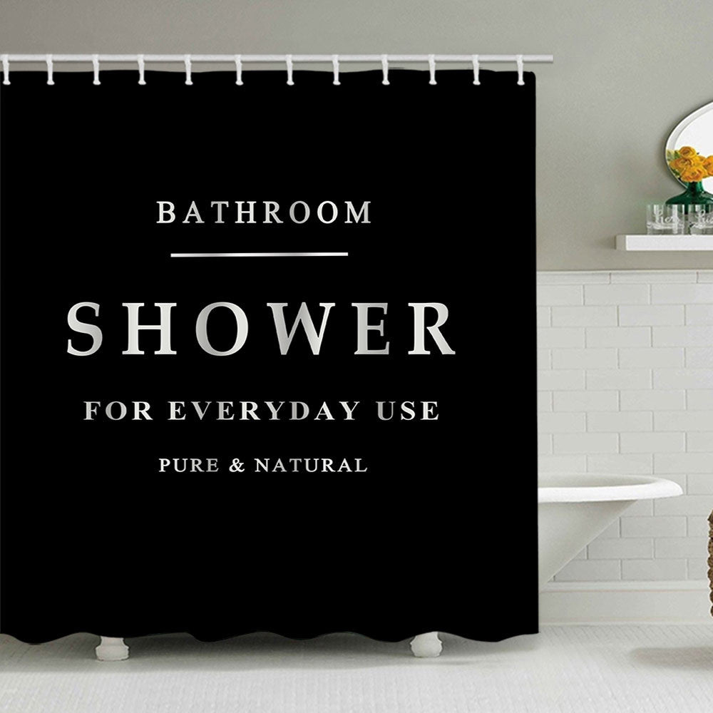 Elegant Bathroom Shower Curtain Bowlift