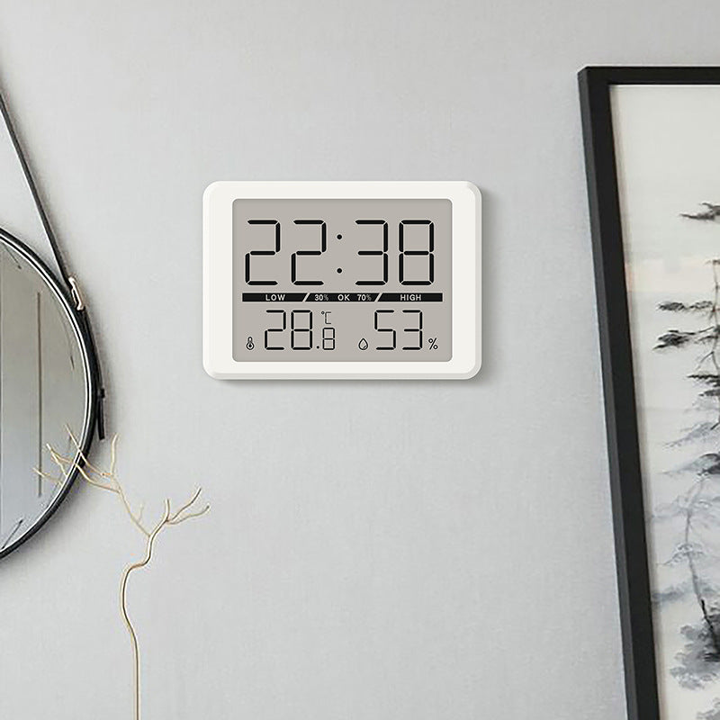 Digital Hygrometer Clock Bowlift