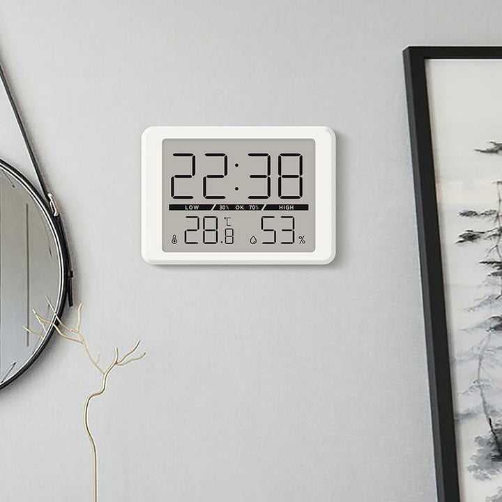 Digital Hygrometer Clock Bowlift
