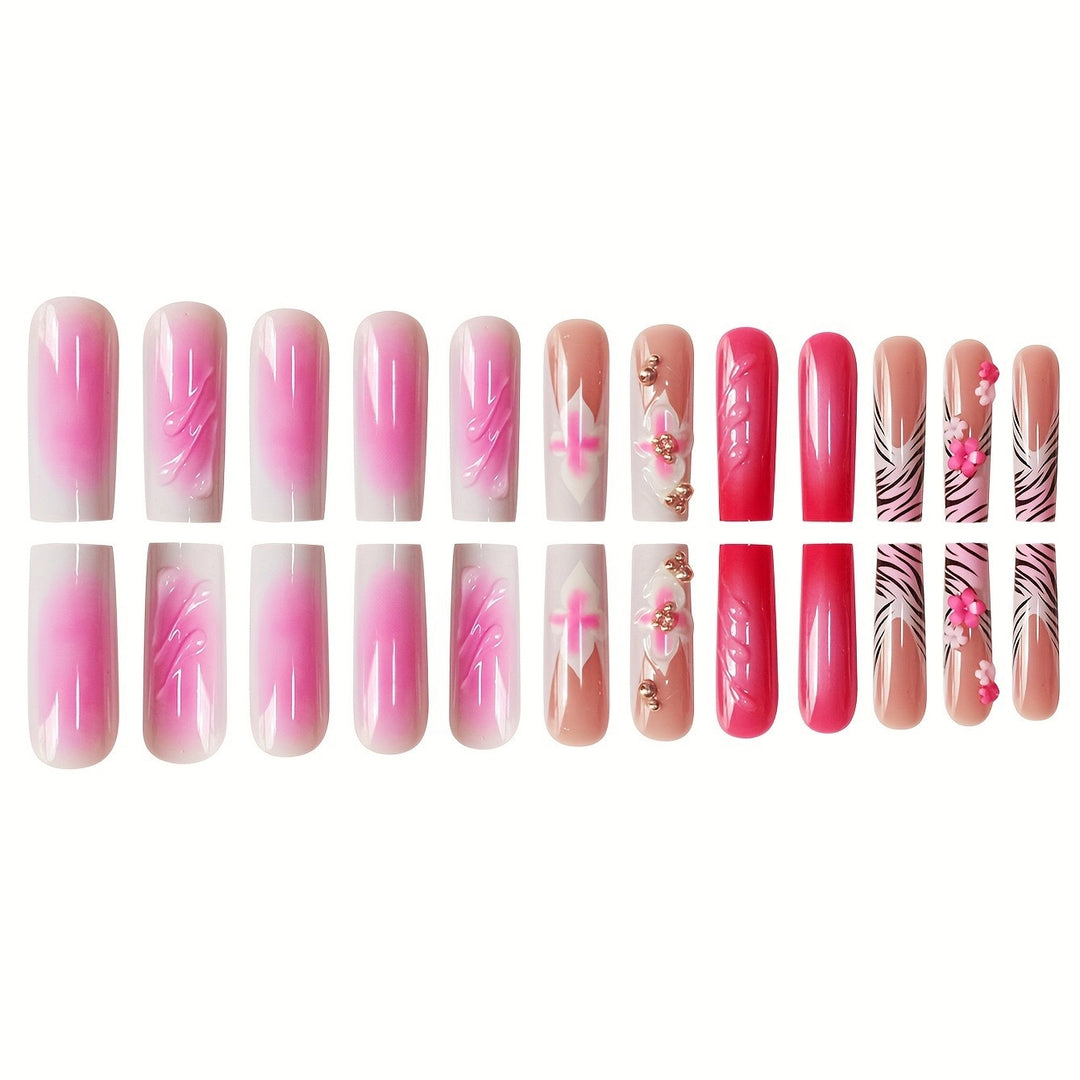 Deluxe Press-On Nail Set Bowlift