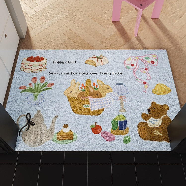 Whimsical Entrance Doormat Bowlift