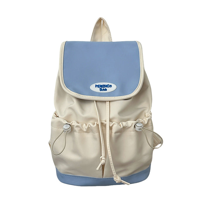 Casual Drawstring Closure School Backpack Bowlift