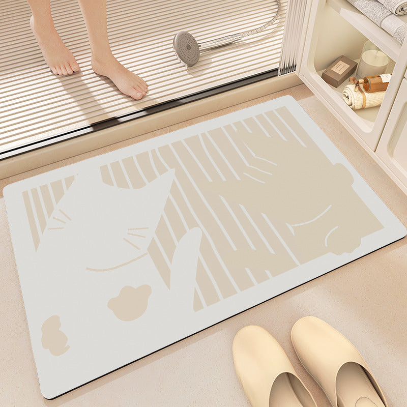 Modern Abstract Area Rug Bowlift