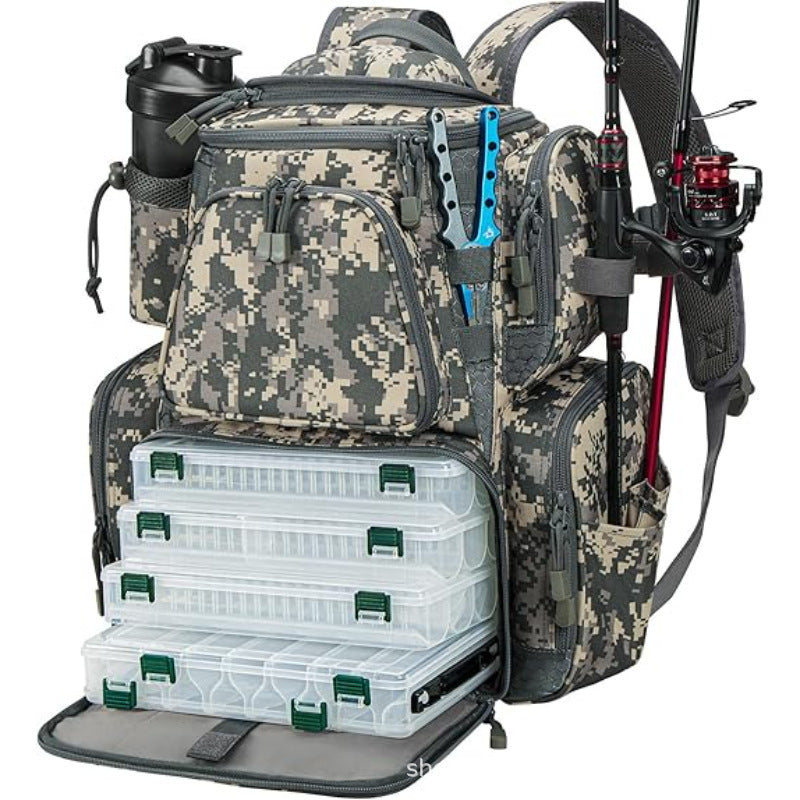 Fishing Equipment Storage Backpack Bowlift