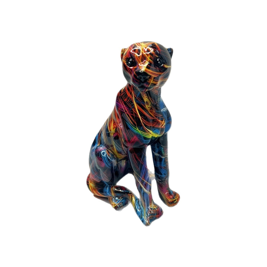 Decorative Dog Sculpture Bowlift