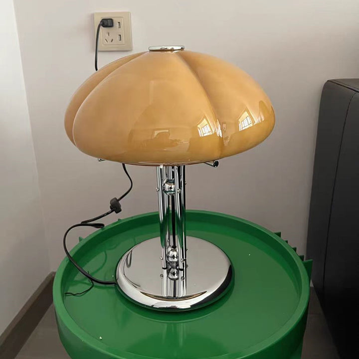 Modern Decorative Table Lamp with Stylish Glass Shade