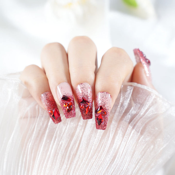 Glamorous Decorative Nail Extensions Bowlift