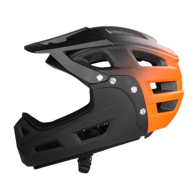 Full-Face Mountain Biking Helmet Bowlift