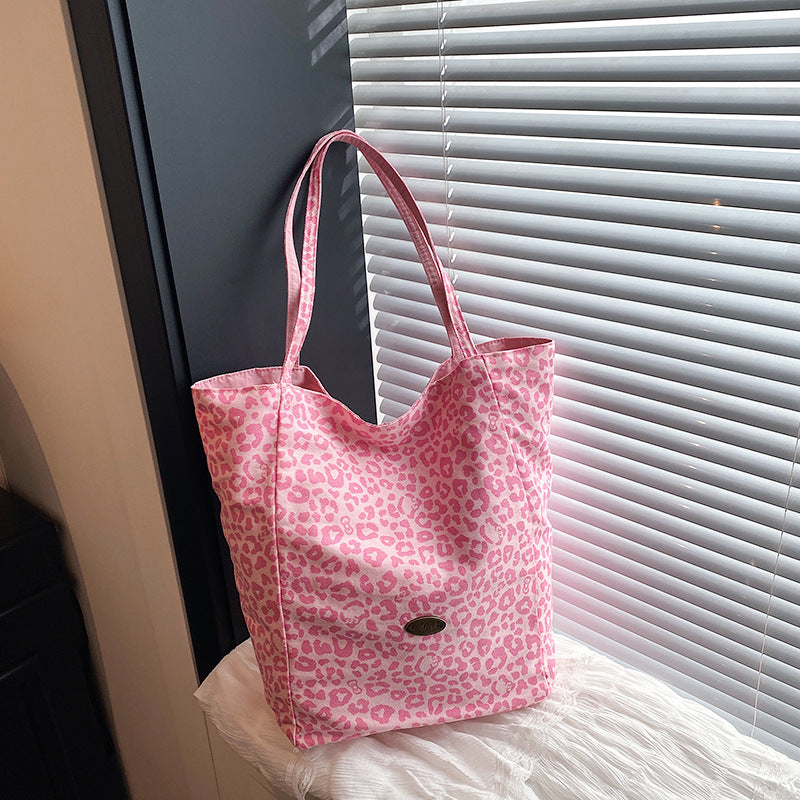 WoStylish Reversible Leopard Print Tote Bag Bowlift