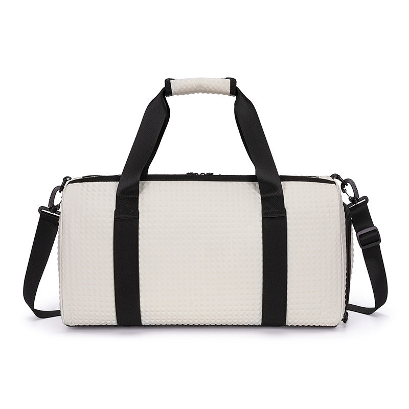 Textured Sports Duffel Bag