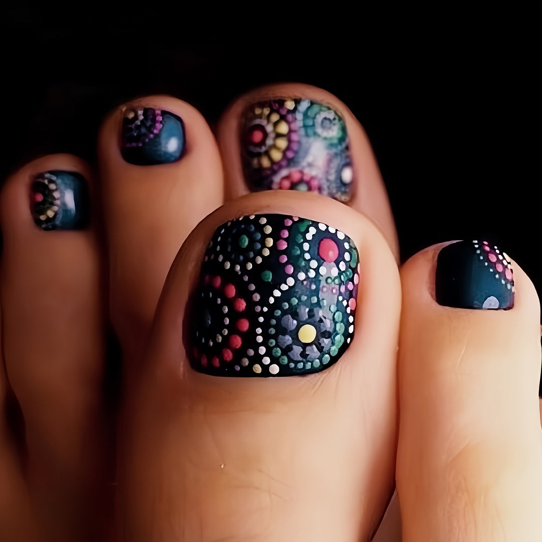 Elegant toenail art Bowlift