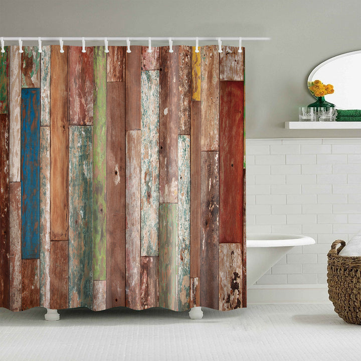 Floral Patterned Bathroom Shower Curtain Bowlift