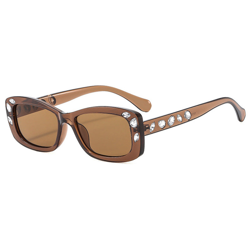 Ladies fashionable sunglasses with crystal embellishment Bowlift