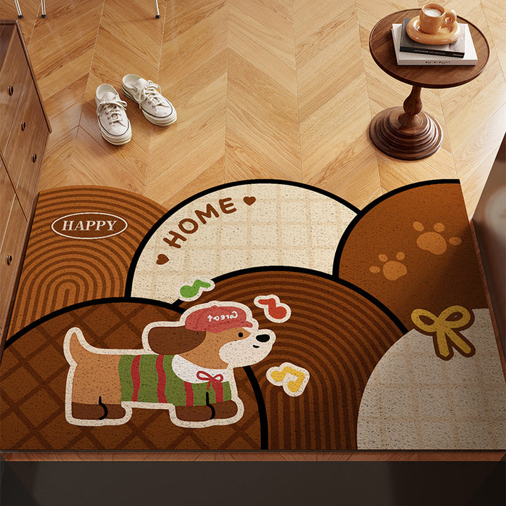 Playful Pet-Themed Doormat