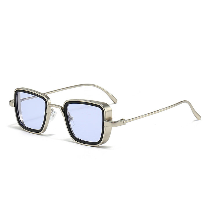 Women's stylish square sunglasses with elegant metal frame Bowlift