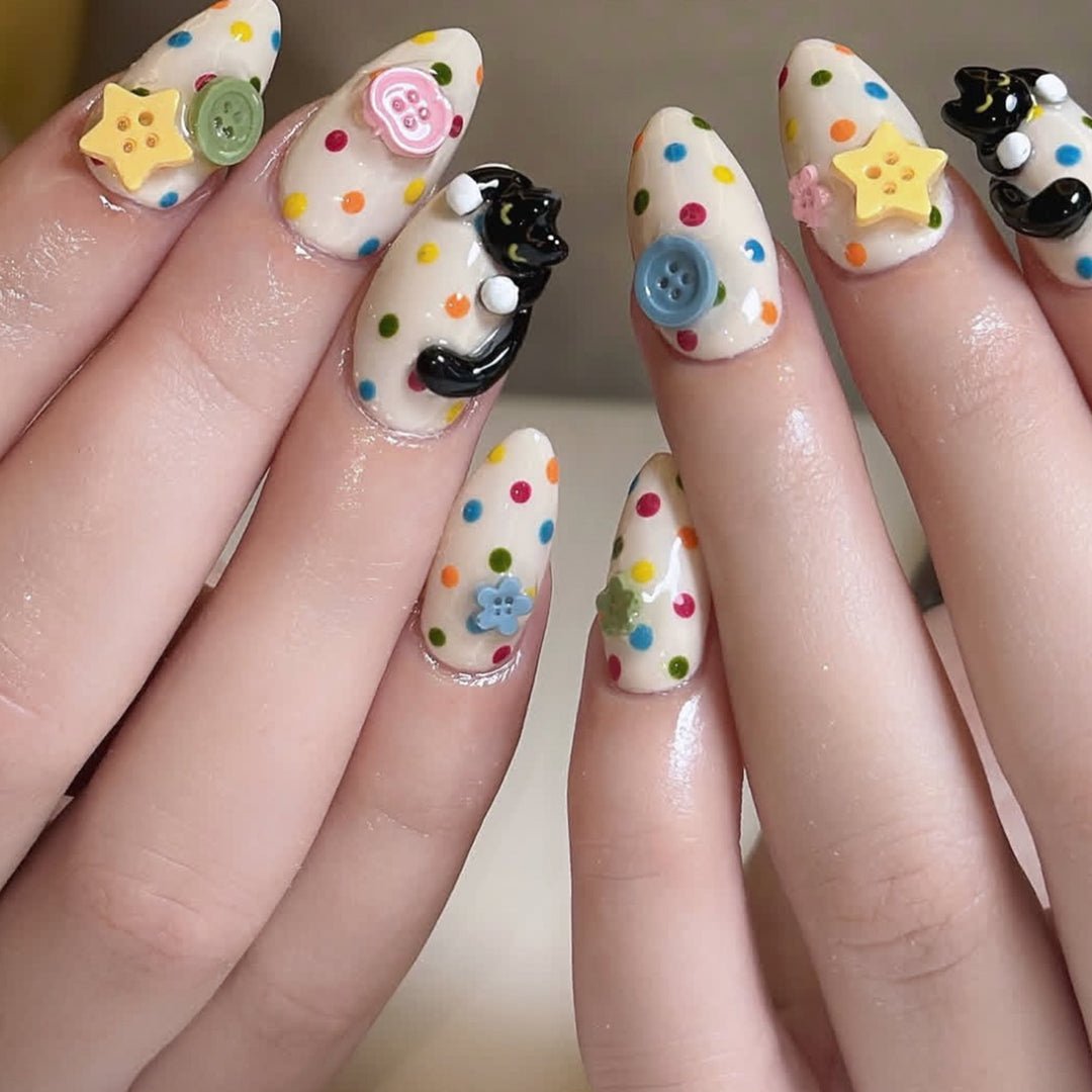 Creative 3D Nail Art Design Bowlift