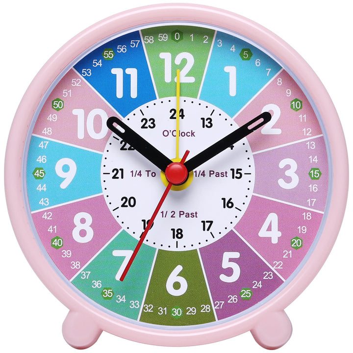 Table clock with bright colors Bowlift