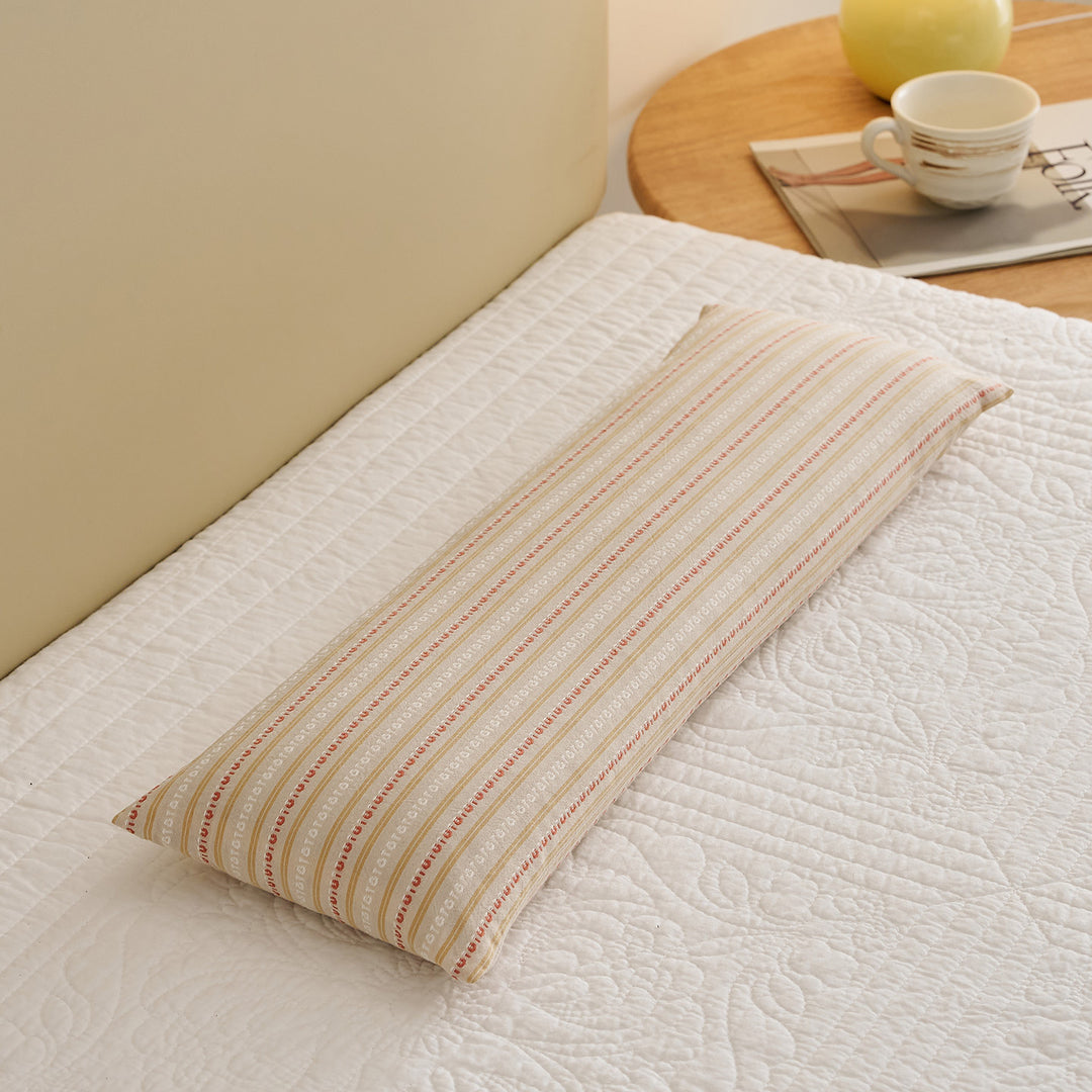 Neck support roll with stylish stripes Bowlift