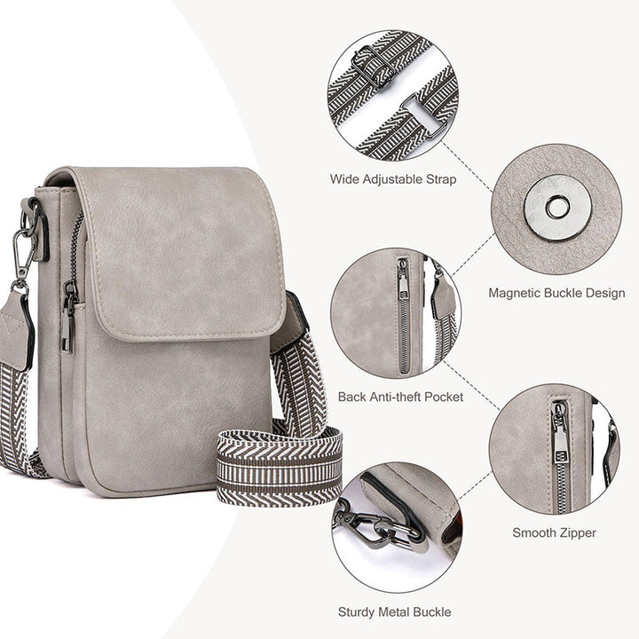 Shoulder bag in modern design Bowlift