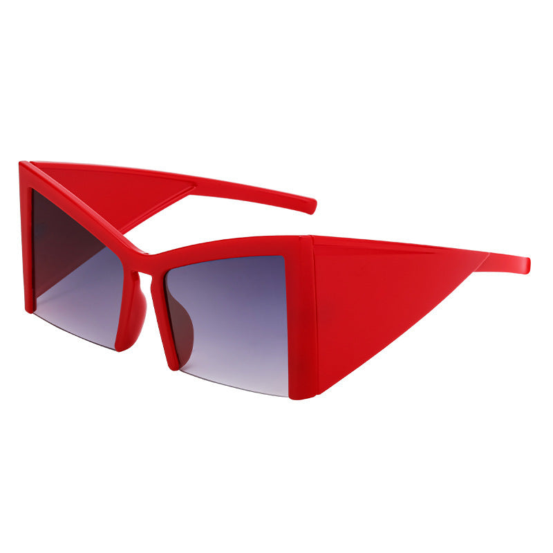 Women's futuristic sunglasses with striking angular frame Bowlift