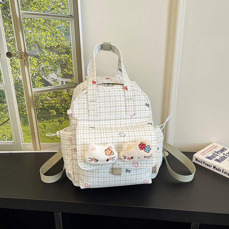 Adorable Plush Animal-Themed Backpack