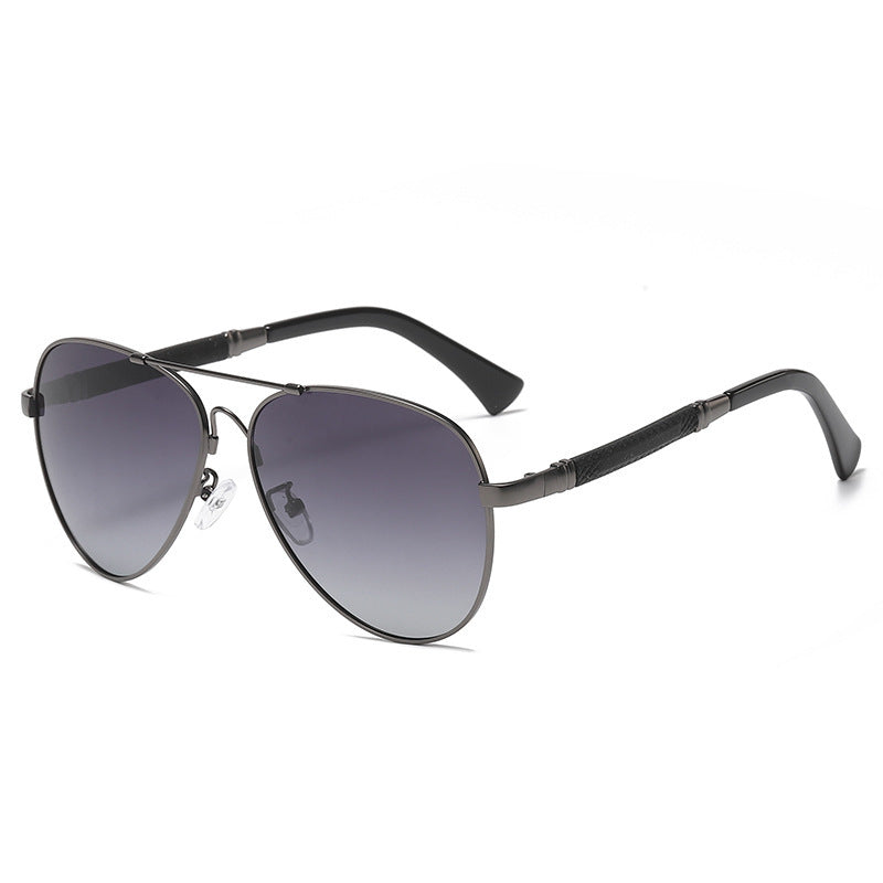 Women's aviator sunglasses with elegant metallic frame and UV protection Bowlift