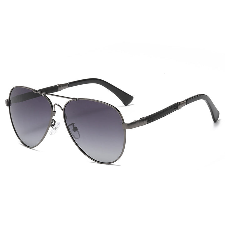 Women's aviator sunglasses with elegant metallic frame and UV protection Bowlift