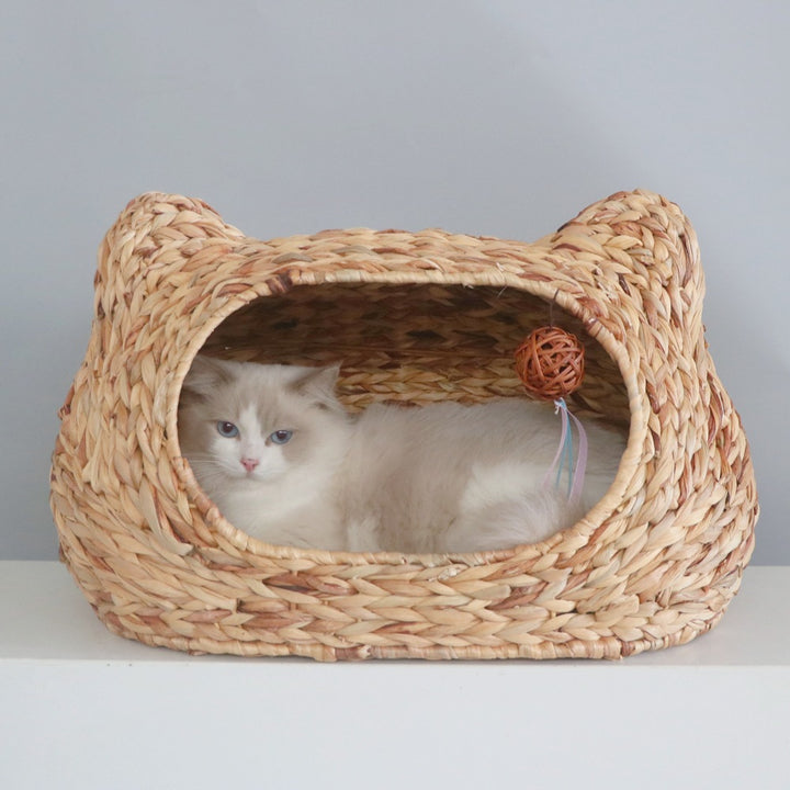 Cozy cat basket with ear design Bowlift