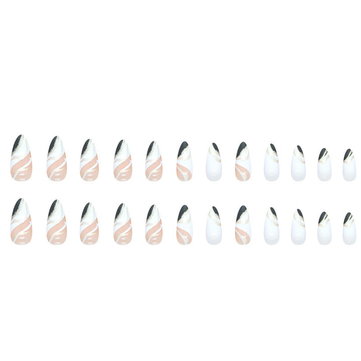Elegant Artistic Nail Design Set Bowlift