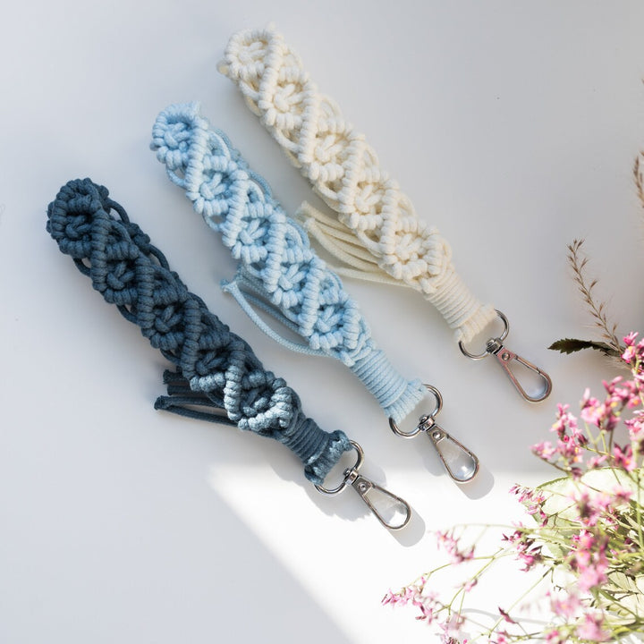 Macrame Keychain Holder Bowlift