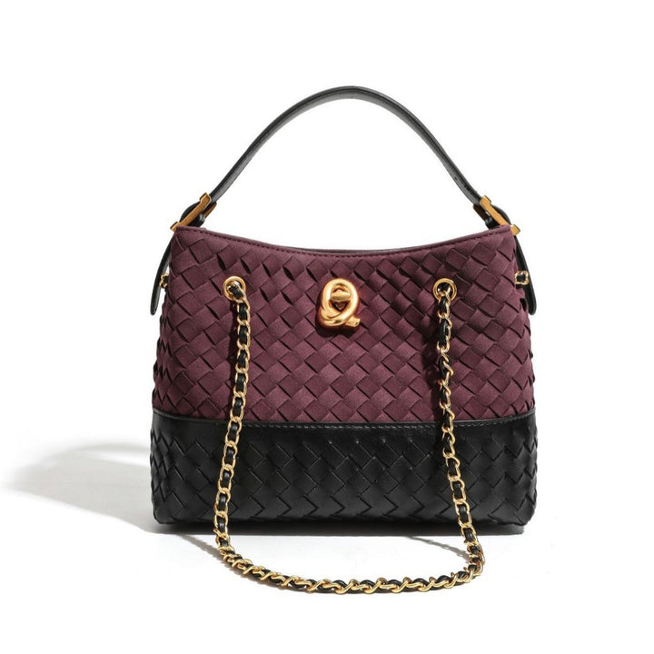 Woven Bucket Handbag Bowlift