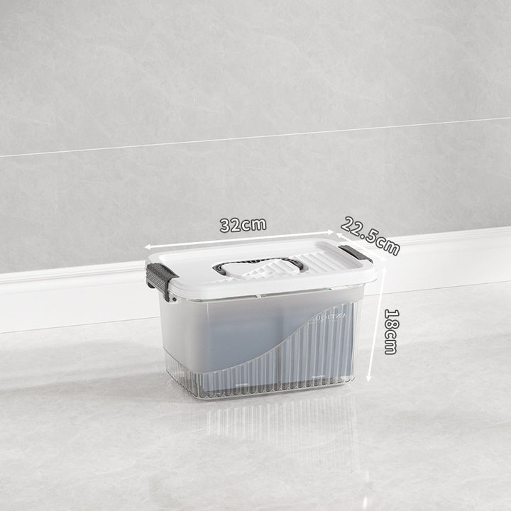 Multi-Functional Storage Box with Durable Lid Bowlift