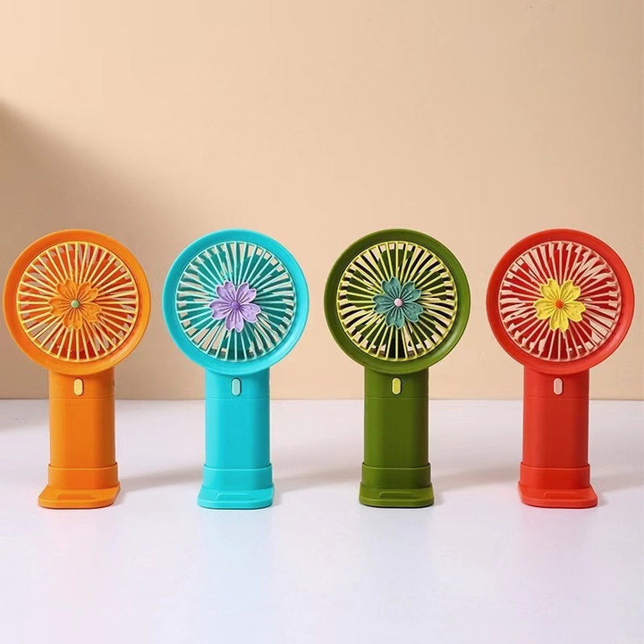 Decorative Handheld Cooling Fan Bowlift