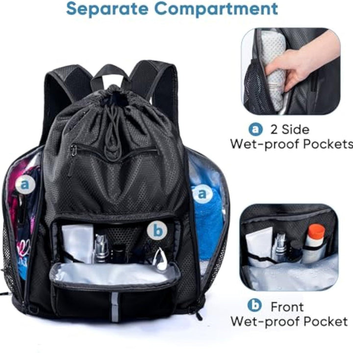 Versatile Waterproof Outdoor Backpack Bowlift