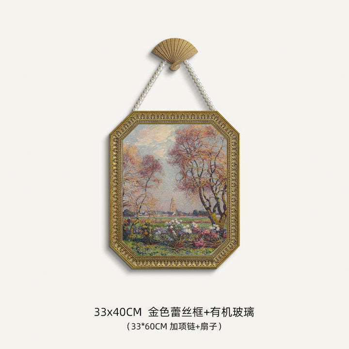 Decorated Botanical Framed Art