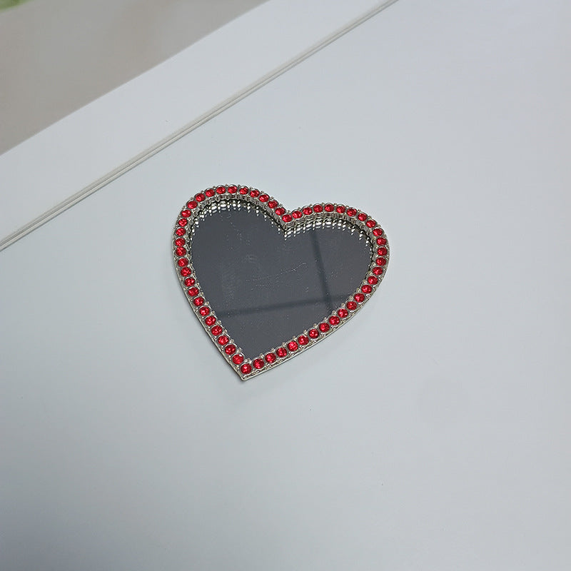 Heart-Shaped Decorative Mirror Bowlift