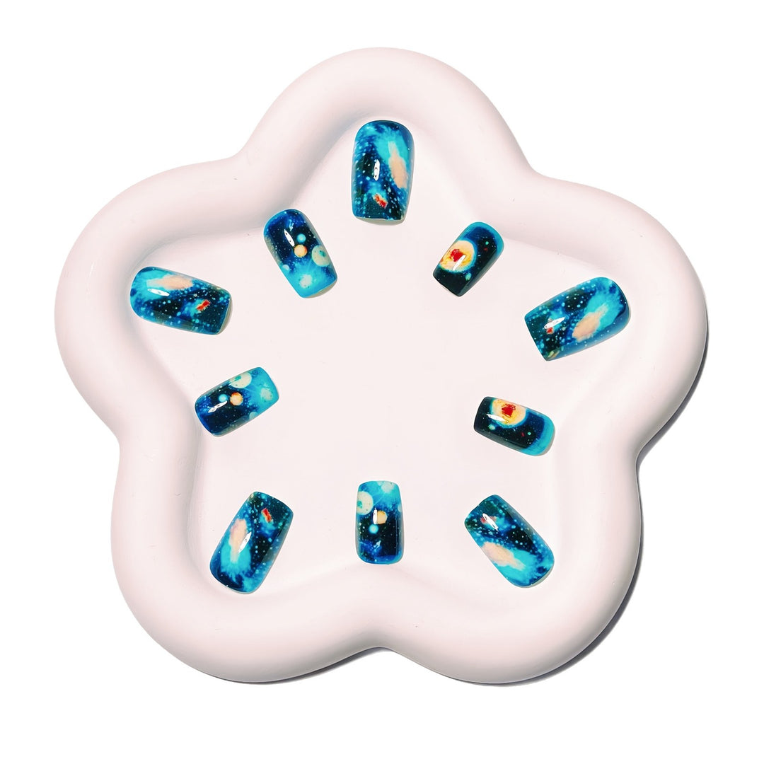 Artificial nails in galactic space design Bowlift