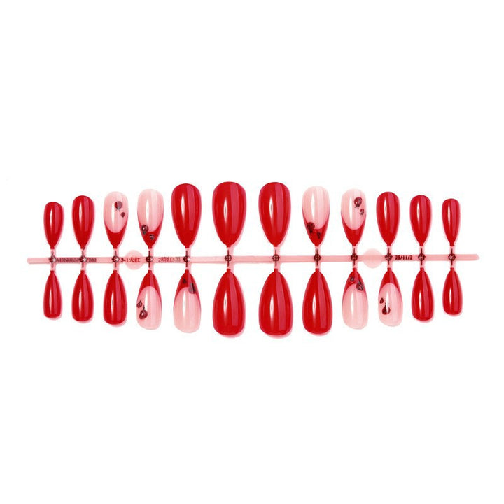 Artistic Press-On Nail Set with Unique Designs Bowlift